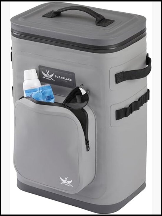 Waterproof Insulated Cooler Backpack 36-Can Capacity 48-Hour Ice Retention main image 4